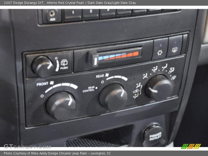 Inferno Red Crystal Pearl / Dark Slate Gray/Light Slate Gray 2007 Dodge Durango SXT