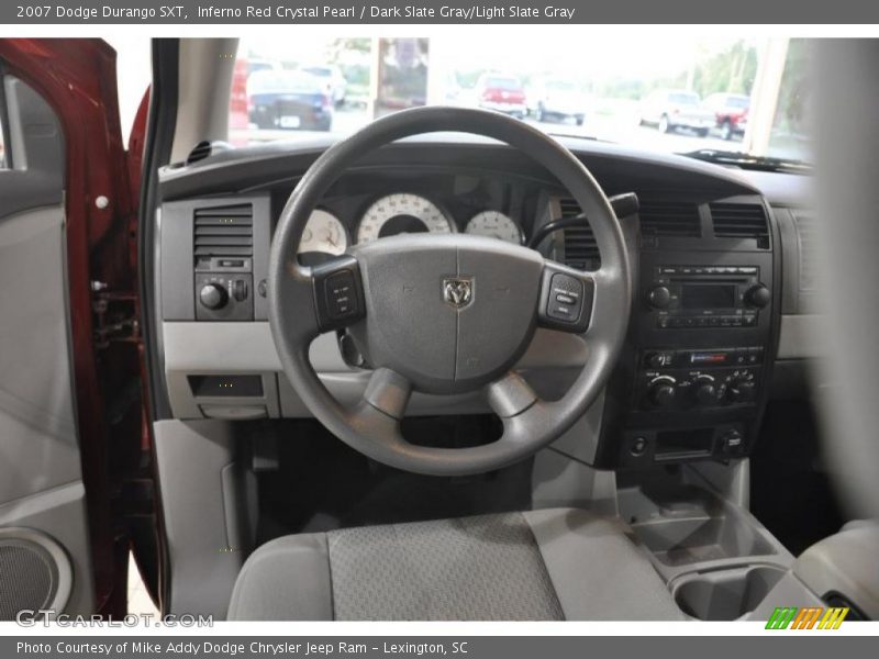 Inferno Red Crystal Pearl / Dark Slate Gray/Light Slate Gray 2007 Dodge Durango SXT