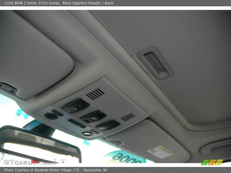 Black Sapphire Metallic / Black 2006 BMW 3 Series 330xi Sedan