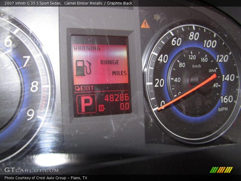 Garnet Ember Metallic / Graphite Black 2007 Infiniti G 35 S Sport Sedan