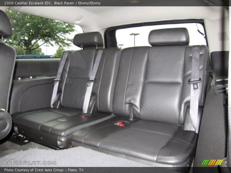 Black Raven / Ebony/Ebony 2009 Cadillac Escalade ESV