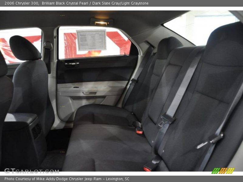 Brilliant Black Crystal Pearl / Dark Slate Gray/Light Graystone 2006 Chrysler 300