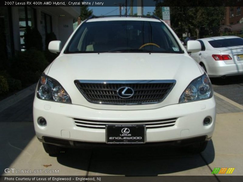 Crystal White / Ivory 2007 Lexus RX 400h AWD Hybrid