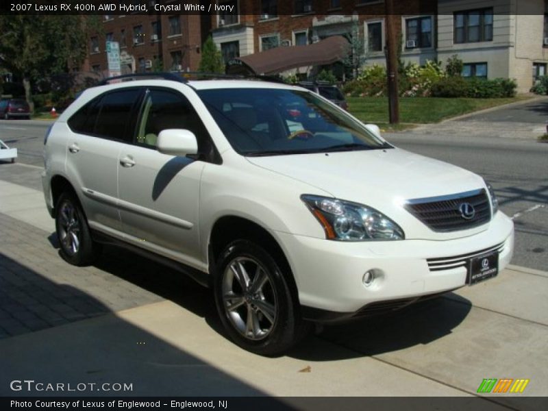 Crystal White / Ivory 2007 Lexus RX 400h AWD Hybrid