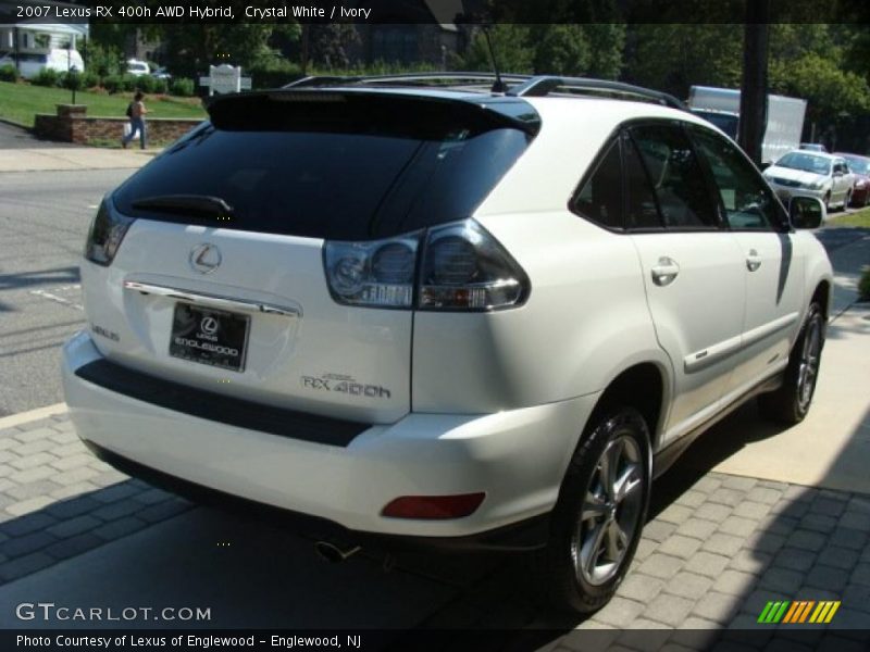Crystal White / Ivory 2007 Lexus RX 400h AWD Hybrid