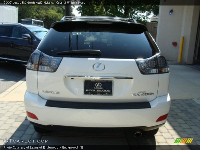 Crystal White / Ivory 2007 Lexus RX 400h AWD Hybrid
