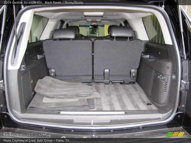 Black Raven / Ebony/Ebony 2009 Cadillac Escalade ESV
