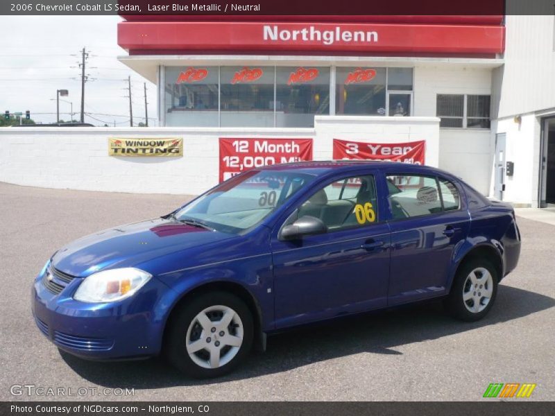 Laser Blue Metallic / Neutral 2006 Chevrolet Cobalt LS Sedan