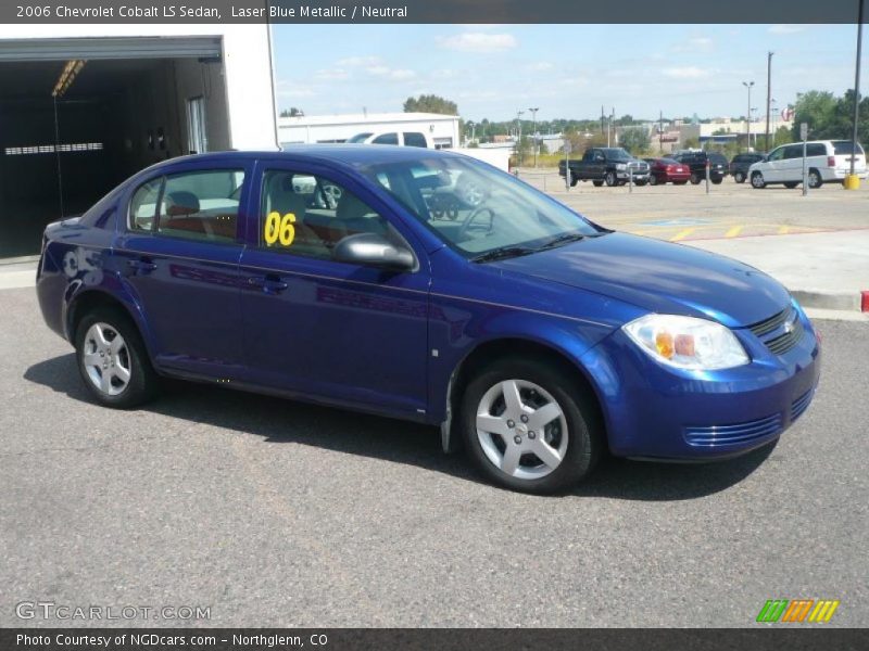 Laser Blue Metallic / Neutral 2006 Chevrolet Cobalt LS Sedan