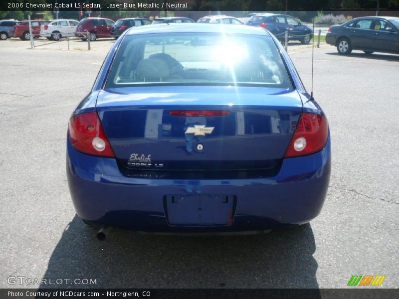 Laser Blue Metallic / Neutral 2006 Chevrolet Cobalt LS Sedan