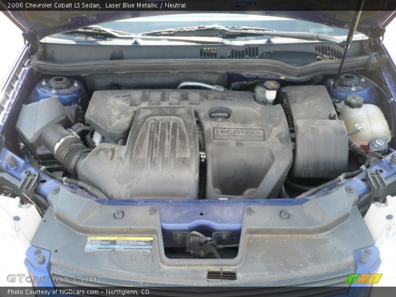 Laser Blue Metallic / Neutral 2006 Chevrolet Cobalt LS Sedan