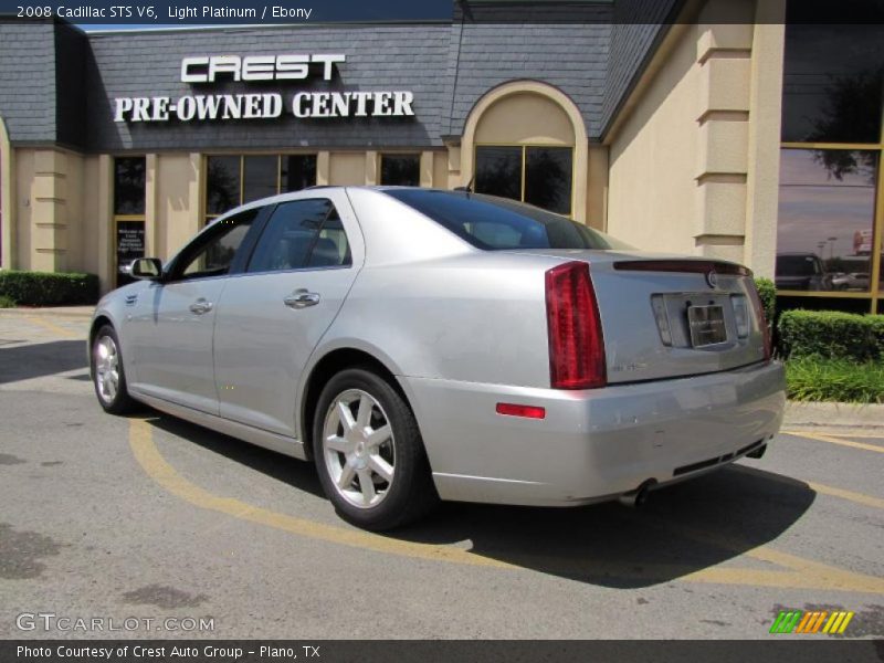 Light Platinum / Ebony 2008 Cadillac STS V6