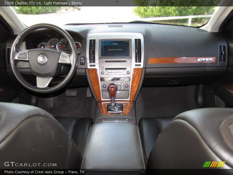 Light Platinum / Ebony 2008 Cadillac STS V6