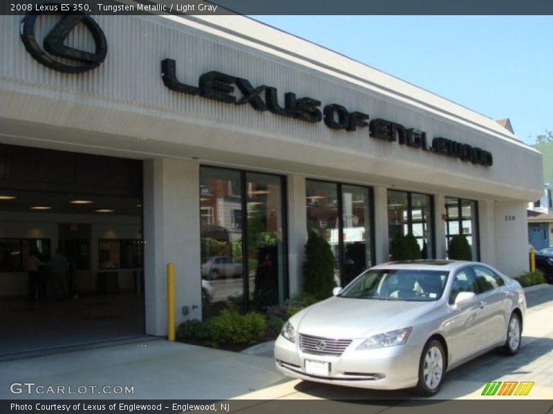 Tungsten Metallic / Light Gray 2008 Lexus ES 350