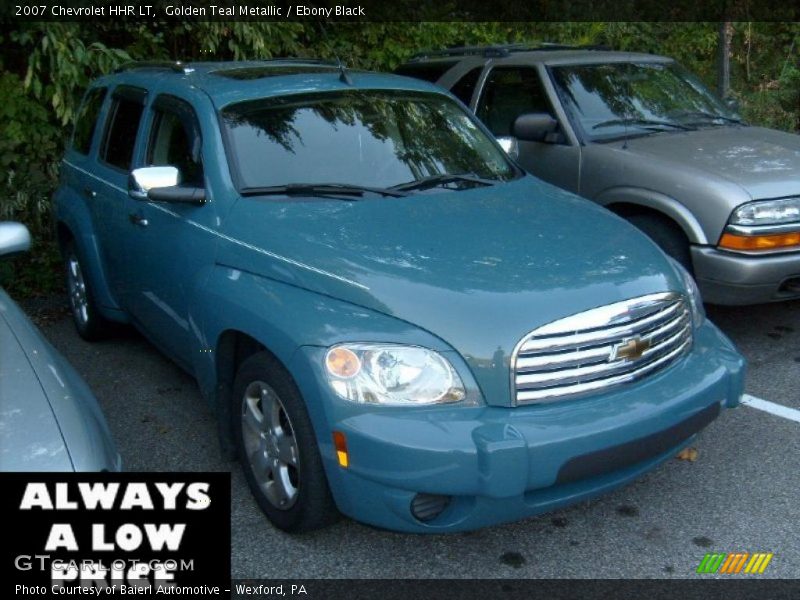 Golden Teal Metallic / Ebony Black 2007 Chevrolet HHR LT