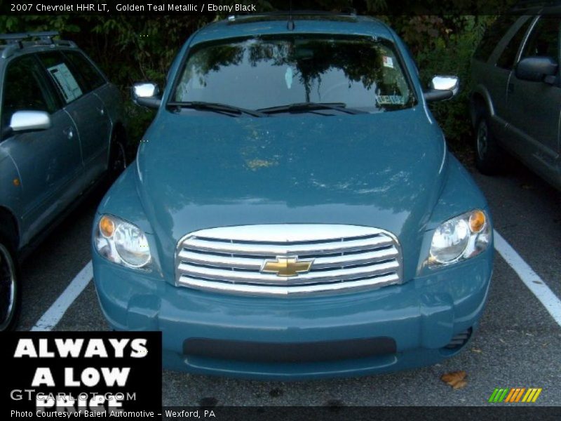 Golden Teal Metallic / Ebony Black 2007 Chevrolet HHR LT