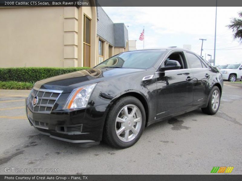 Black Raven / Ebony 2008 Cadillac CTS Sedan