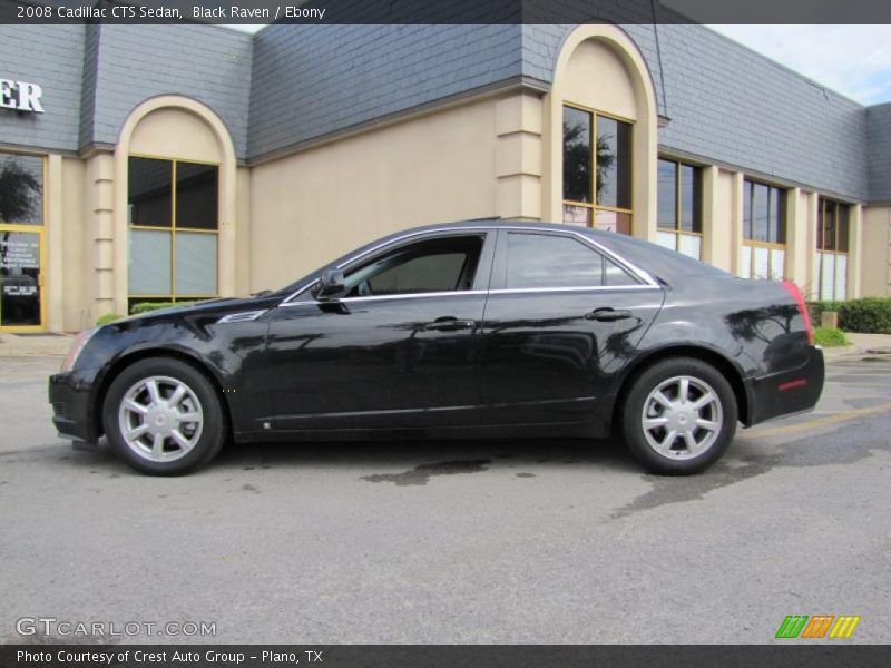 Black Raven / Ebony 2008 Cadillac CTS Sedan