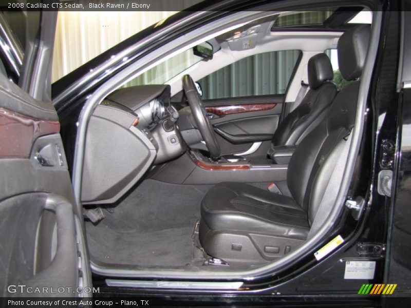 Black Raven / Ebony 2008 Cadillac CTS Sedan