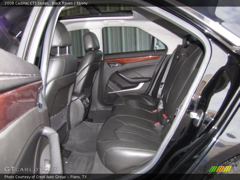 Black Raven / Ebony 2008 Cadillac CTS Sedan