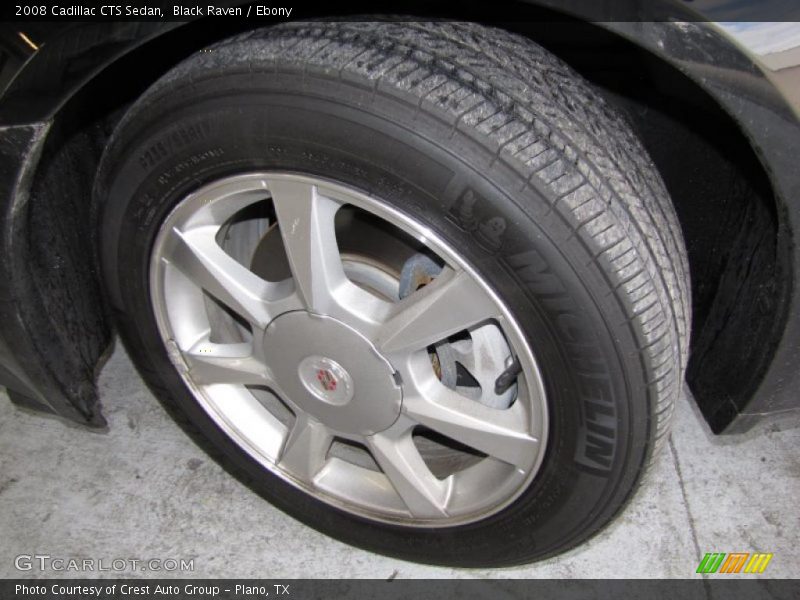Black Raven / Ebony 2008 Cadillac CTS Sedan