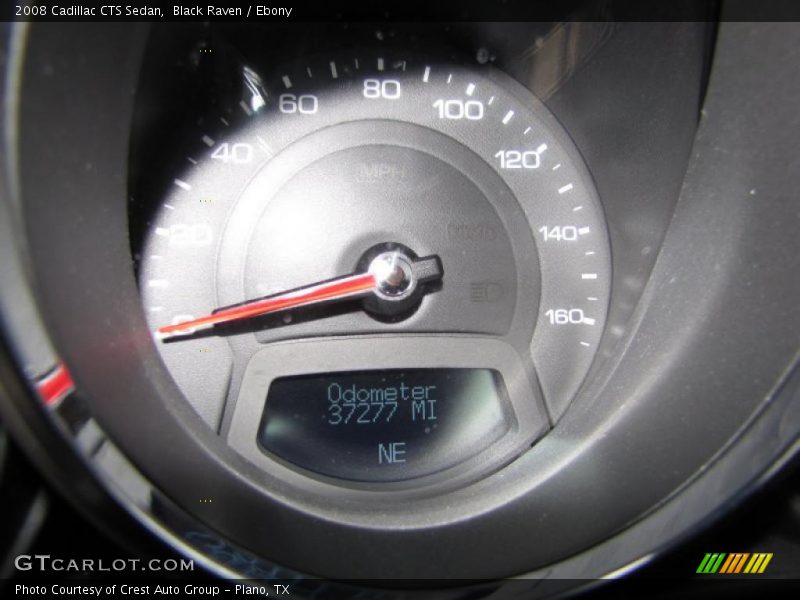 Black Raven / Ebony 2008 Cadillac CTS Sedan