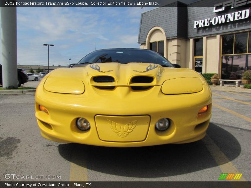 Collector Edition Yellow / Ebony Black 2002 Pontiac Firebird Trans Am WS-6 Coupe