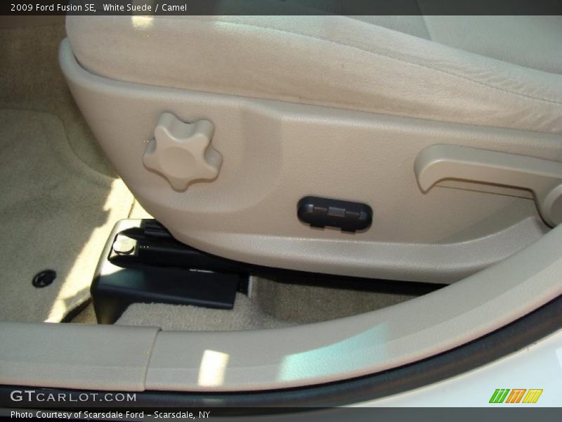 White Suede / Camel 2009 Ford Fusion SE