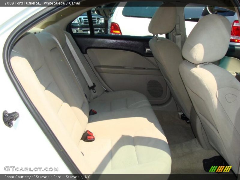 White Suede / Camel 2009 Ford Fusion SE