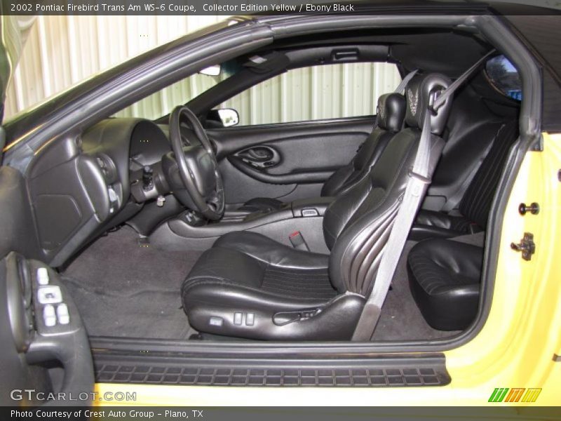 Collector Edition Yellow / Ebony Black 2002 Pontiac Firebird Trans Am WS-6 Coupe