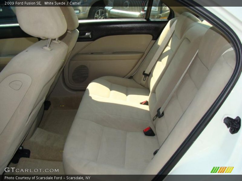 White Suede / Camel 2009 Ford Fusion SE