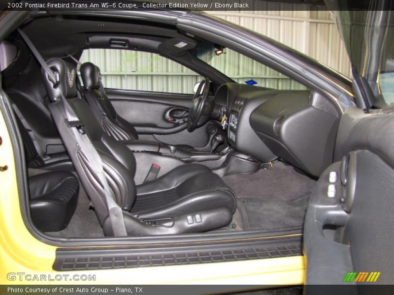 Collector Edition Yellow / Ebony Black 2002 Pontiac Firebird Trans Am WS-6 Coupe