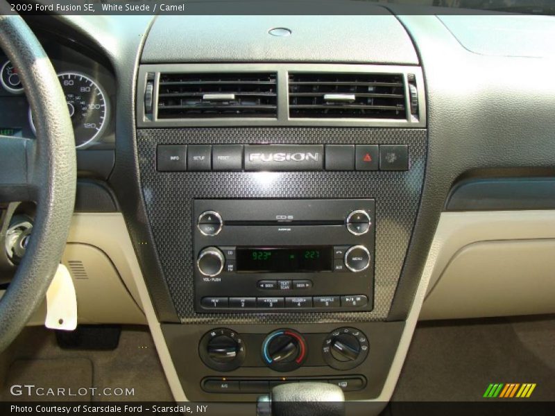 White Suede / Camel 2009 Ford Fusion SE