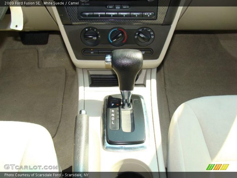 White Suede / Camel 2009 Ford Fusion SE