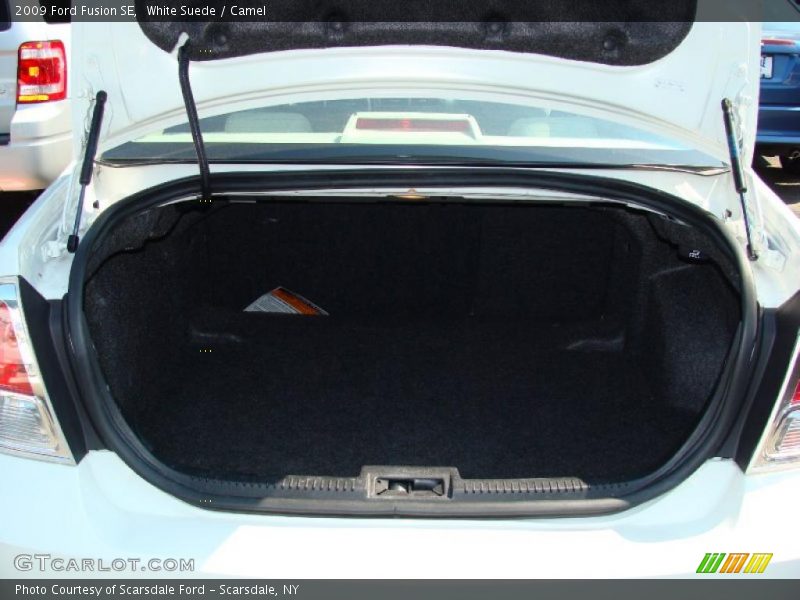 White Suede / Camel 2009 Ford Fusion SE