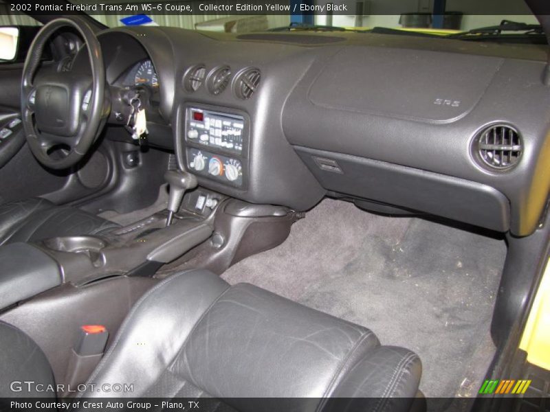 Collector Edition Yellow / Ebony Black 2002 Pontiac Firebird Trans Am WS-6 Coupe
