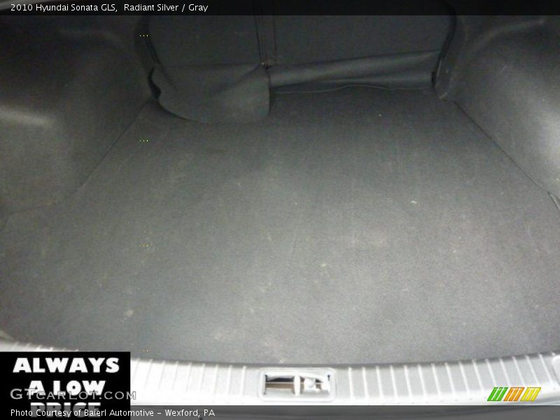 Radiant Silver / Gray 2010 Hyundai Sonata GLS