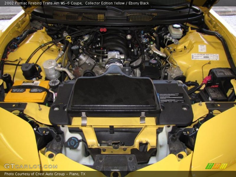 Collector Edition Yellow / Ebony Black 2002 Pontiac Firebird Trans Am WS-6 Coupe