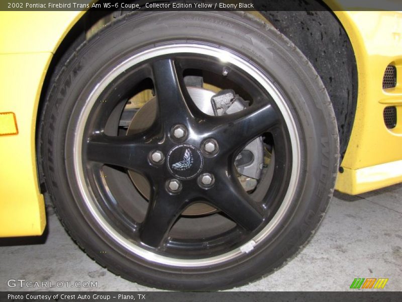 Collector Edition Yellow / Ebony Black 2002 Pontiac Firebird Trans Am WS-6 Coupe