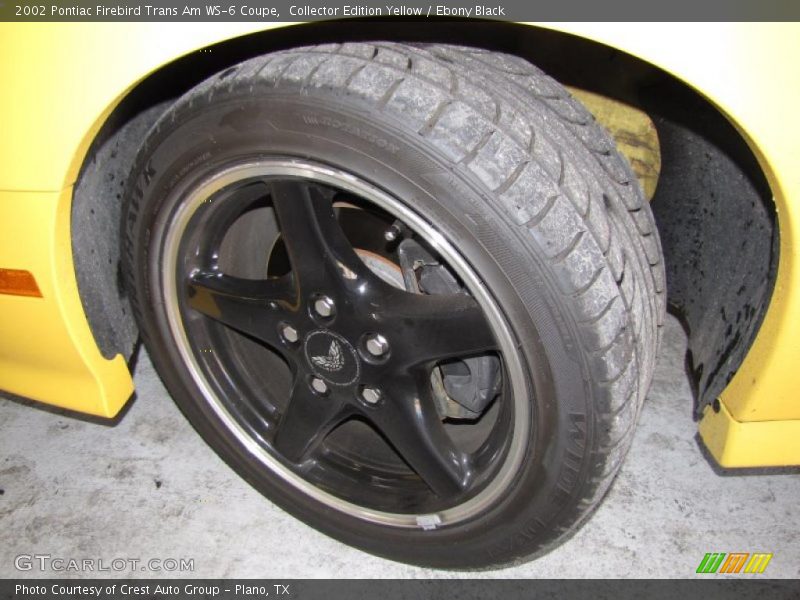 Collector Edition Yellow / Ebony Black 2002 Pontiac Firebird Trans Am WS-6 Coupe