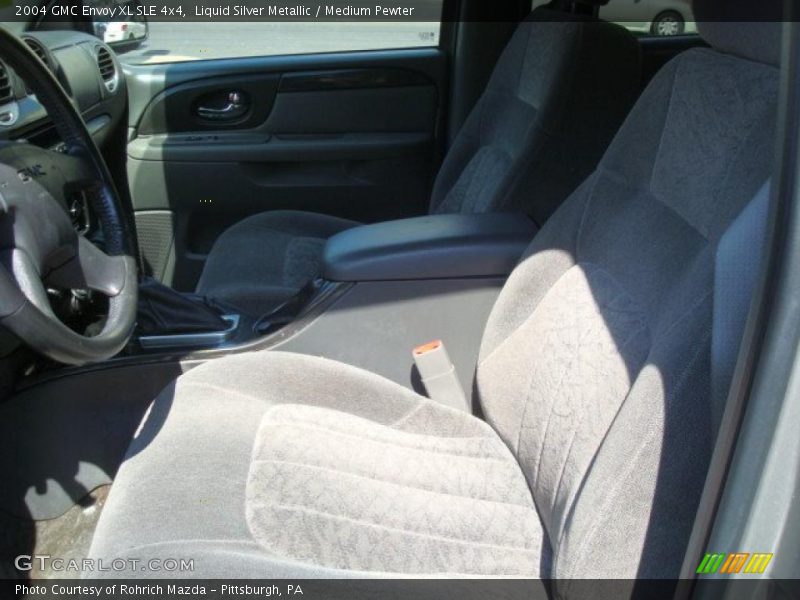 Liquid Silver Metallic / Medium Pewter 2004 GMC Envoy XL SLE 4x4