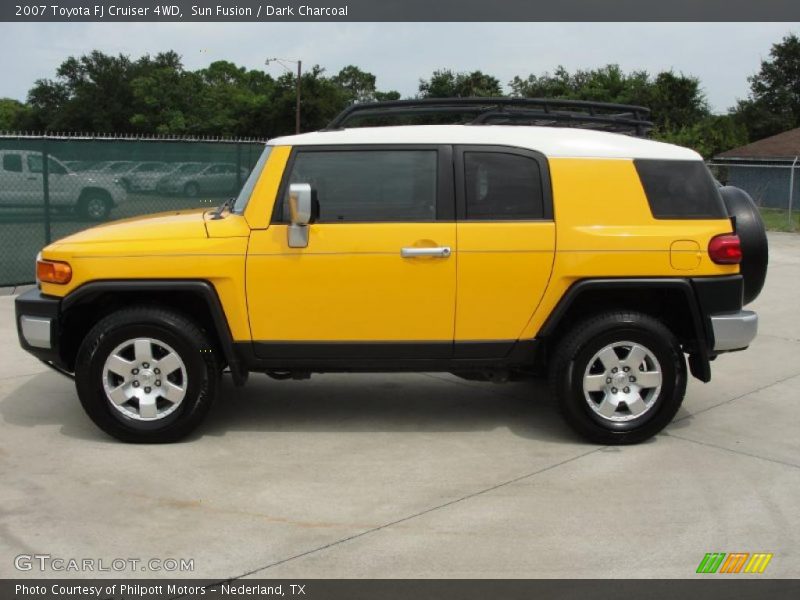 Sun Fusion / Dark Charcoal 2007 Toyota FJ Cruiser 4WD
