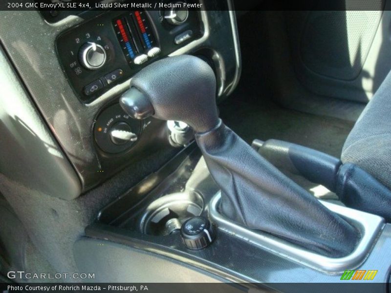 Liquid Silver Metallic / Medium Pewter 2004 GMC Envoy XL SLE 4x4