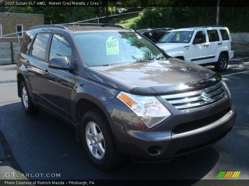 Meteor Grey Metallic / Grey 2007 Suzuki XL7 AWD