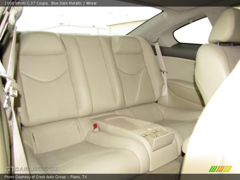 Blue Slate Metallic / Wheat 2008 Infiniti G 37 Coupe