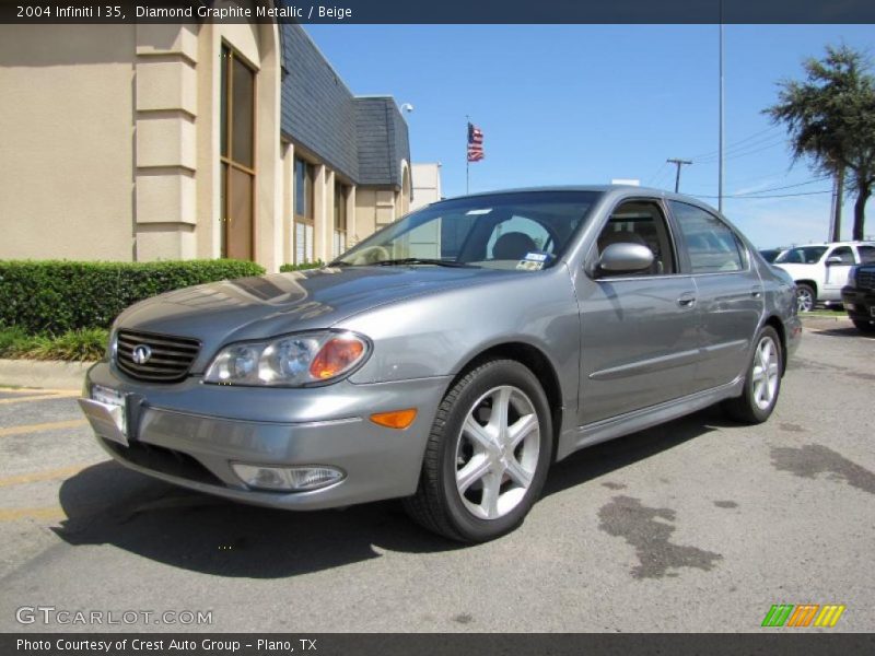 Diamond Graphite Metallic / Beige 2004 Infiniti I 35
