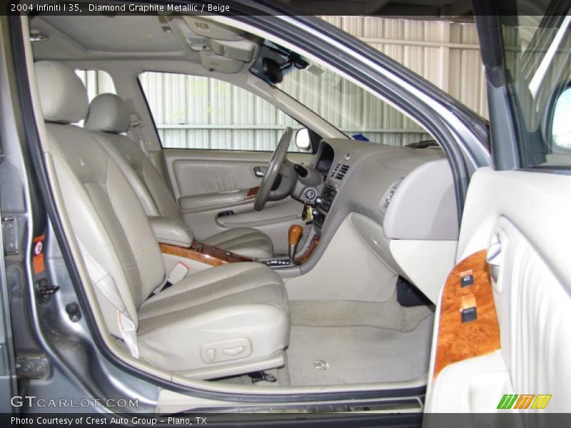 Diamond Graphite Metallic / Beige 2004 Infiniti I 35