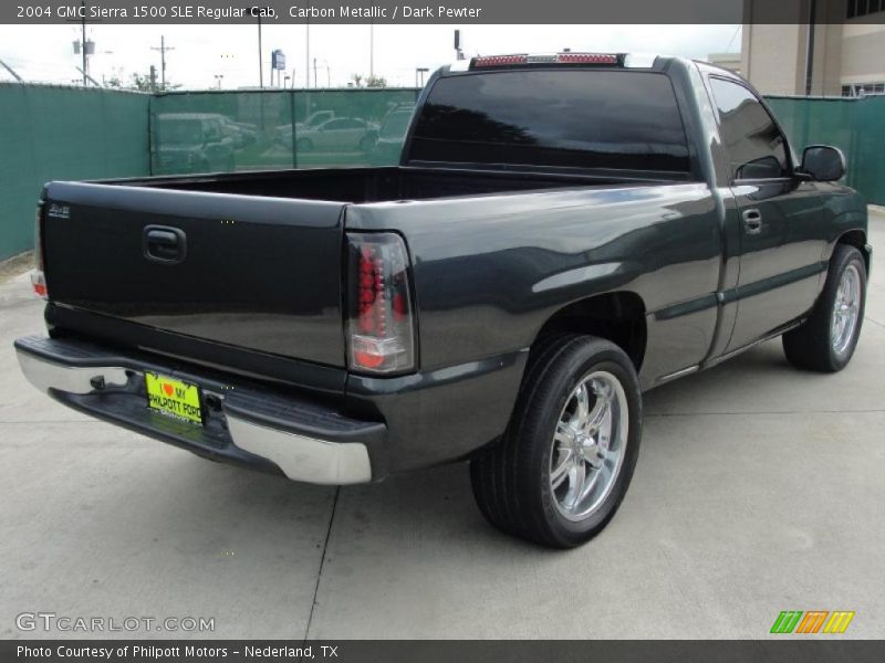 Carbon Metallic / Dark Pewter 2004 GMC Sierra 1500 SLE Regular Cab