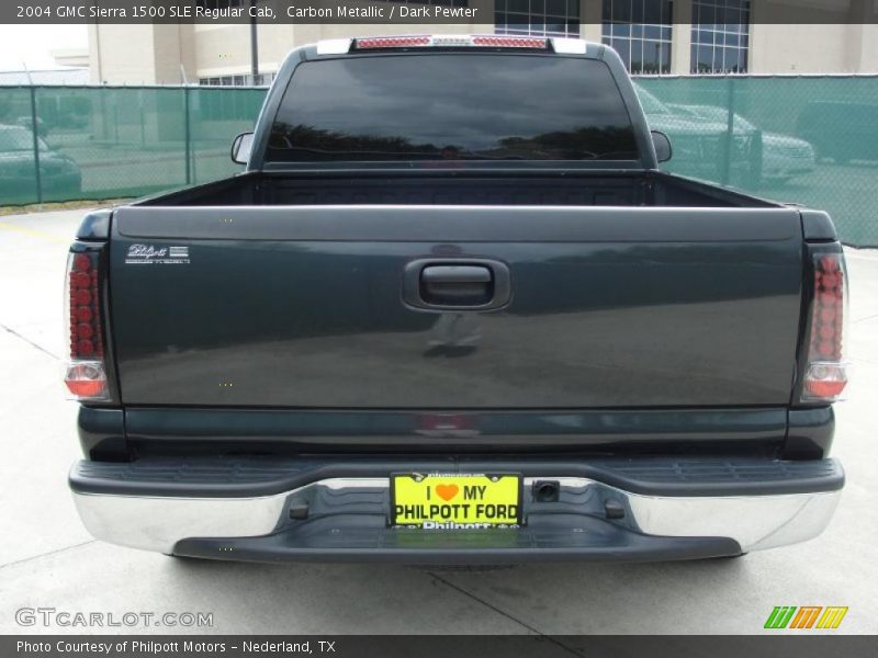Carbon Metallic / Dark Pewter 2004 GMC Sierra 1500 SLE Regular Cab