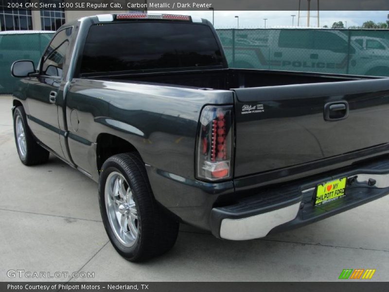 Carbon Metallic / Dark Pewter 2004 GMC Sierra 1500 SLE Regular Cab